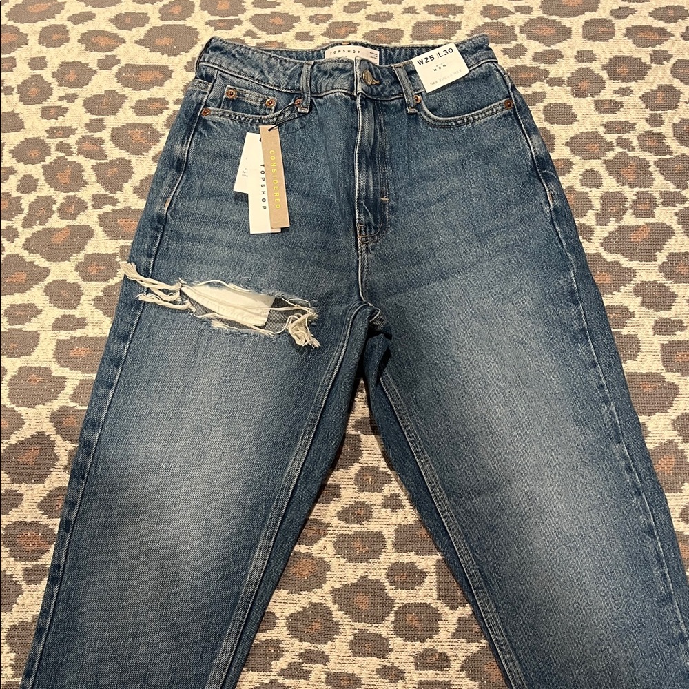 NWT TopShop Mom jeans